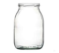 Vaso in Vetro per Alimenti Tipo 'Std' Contenitore Realizzato in Vetro CEE, Adatto per La Conservazione di Prodotti Alimentari. Imboccatura 'Twist off'. Colore Bianco.