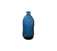 ATMOSPHERA CREATEUR D'INTERIEUR - Vaso Uly in vetro riciclato blu tempesta H35cm