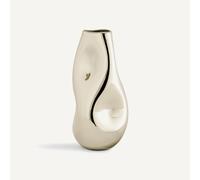 Vaso in vetro soffiato metallizzato H43 cm, Cozi Oro TU