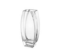 Vaso in vetro, trasparente, altezza 26 cm, resistente, prodotto in Europa Barski
