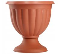 Vaso KADAX, ciotola di plastica, rotondo, 29 cm, terracotta