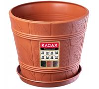 KADAX vaso da fiori, fioriera con sottovaso, fioriera
