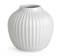 Vaso Kähler H13 cm Hammershøi Design danese per fiori fatto a mano, bianco