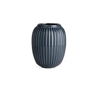 Vaso Kähler H21 cm Hammershøi design danese per fiori Fatto a mano, grigio