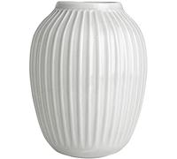 Vaso Kähler H25,5 cm Hammershøi Design danese per fiori Fatto a mano, bianco