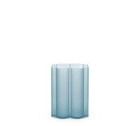Vaso Kartell Okra Basso Cielo Blu