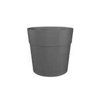 Vaso largo Capri Riserva d'acqua 20cm Antracite