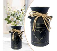 Vaso leggero per composizioni floreali secche da esterno in