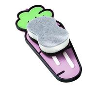 Vaso Lid Holder, Attrative Carrot Shape Non-Slip Holder, Convenient Cleaning Kitchen Drying Mat, Food Service Equipment & Forniture per Kitchen Counter Storage Spatula Pot Lid Cutting Board Soap