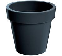 Vaso Lofly in plastica Grigio antracite 58,2 (lunghezza) x 58,2 (larghezza) x 52,3 (altezza) cm