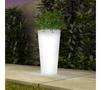 Vaso Luminoso Ø34x86 cm in Resina Arkema Tondo 86 SL