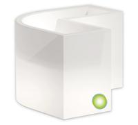 VASO LUMINOSO ANGOLARE LAMPADA GIARDINO FIORIERA LUCE LED VARI COLORI ESTERNO