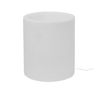 Vaso Luminoso da Esterno 35x42 cm In Polietilene Rose Led Rgb