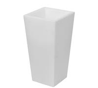 Vaso Luminoso da Giardino a LED 30x30x60 cm in Resina 5W Cedar Multicolore