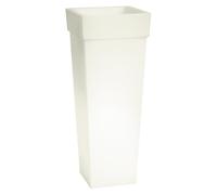 Vaso Luminoso da Giardino a LED 40x40x100 cm in Resina 5W Oak Bianco Freddo