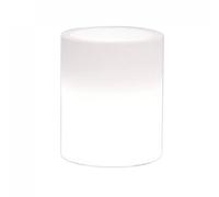 Vaso luminoso da giardino bianco con luce led 20w a risparmio energetico