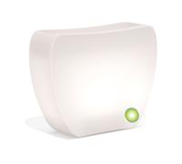 VASO LUMINOSO LAMPADA ORIGINALE GIARDINO FIORIERA H 80 CAVO LUCE LED VERDE