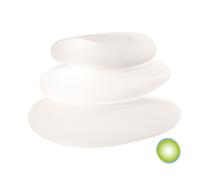VASO LUMINOSO LED LUCE VERDE BATTERIA FIORIERA ILLUMINAZIONE GIARDINO TERRAZZO