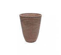 Vaso Medio Anemone Ø29x36 cm in Fibra sintetica Taupe