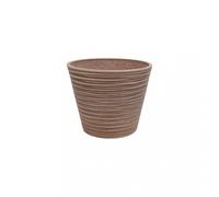 Vaso Medio Cetara in Fibra sintetica cm ø 35x33 Taupe VivaGarden