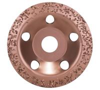 Vaso metal duro cóncavo: 115mm -grueso