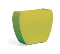 VASO MINIMAL COLORATO RESINA GIARDINO OUTDOOR TERRAZZO PISCINA DOPPIO VERSO