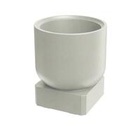 Vaso Molta Base Square Sabbia Ø40x44