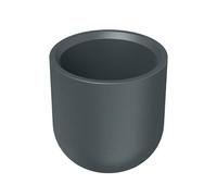Vaso Molta Round HIGH grafite Ø40x40