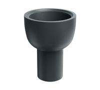 Vaso Molta Vessel grafite Ø40x50