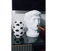 VASO MOUTH COLLECTION BLACK 22CM