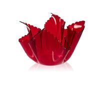 VASO MULTIUSO DAI rosso trasparente linea Drappeggi catalogo IPlex I00525013T24