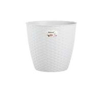 Vaso Natural Bianco Ø 29 mm CMX26,5H. 12,5 l Stefanplast 3 Pezzi