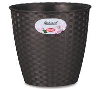 Vaso Natural Da Interno/Esterno Ø 14x12,8 cm Bianco - Stefanplast Stefanplast Va