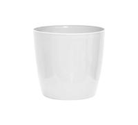 VASO NICOLI VERVE DIAMETRO 30 CM COLORE BIANCO