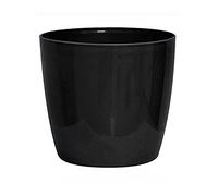 VASO NICOLI VERVE DIAMETRO 30 CM COLORE NERO
