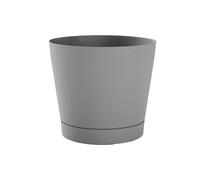 Vaso in Plastica Orione Teraplast - 26 Litri - Diametro 38 cm - 30518038414 (Gri