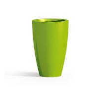 Vaso Parodia Resina Tondo Verde H50 Ø 33Cm