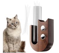 Vaso per Baffi di Gatto Calamita per frigorifero, Barattolo per la Raccolta dei Pelis Degli Animali Domestici, Porta Baffi di Gatto in Miniatura, Contenitore per Barba Appeso, per Gli Amanti dei Gatti