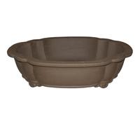 Vaso per bonsai ovale (forma mokko) in gres 72x56x17 cm - WY15b