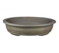 Vaso per bonsai ovale in gres 36x27x5,5 cm - 2929c
