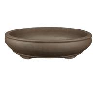 Vaso per bonsai ovale in gres 44x35x9 cm - GL40a