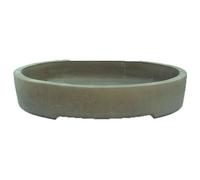 Vaso per bonsai ovale in gres 49,5x39,5x7,5 cm - GL39a