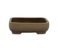 Vaso per bonsai rettangolare in gres 28,5x21x7 cm - GL25b
