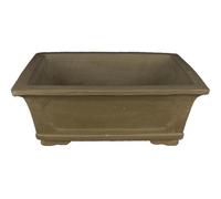 Vaso per bonsai rettangolare in gres 42x29x15,5 cm - GL49a