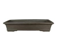 Vaso per bonsai rettangolare in gres 90,5x37x17,5 cm - L74b
