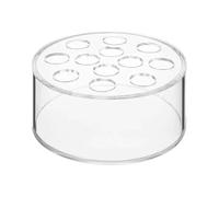 Vaso per composizioni floreali - Design in acrilico trasparente a 12 fori, struttura leggera e portatile, centrotavola versatile, stile minimalista moderno | di fiori matrimoni, tavolo da pranzo,