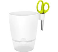 Vaso per erbe aromatiche Elho Brussels All-in 1 Ø 13x22 cm bianco Bianco