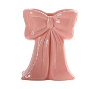 Vaso per fiori - Centrotavola floreale 12x8x15,5 cm, scultura con accenti avorio, elegante stile per esposizione di caffè | Allestimento della galleria della camera da, organizzazione della ceri