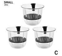 Vaso per fiori con irrigazione automatica e indicatore del livello dell'acqua Of