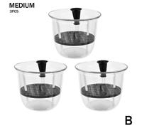 Vaso per fiori con irrigazione automatica e indicatore del livello dell'acqua Of